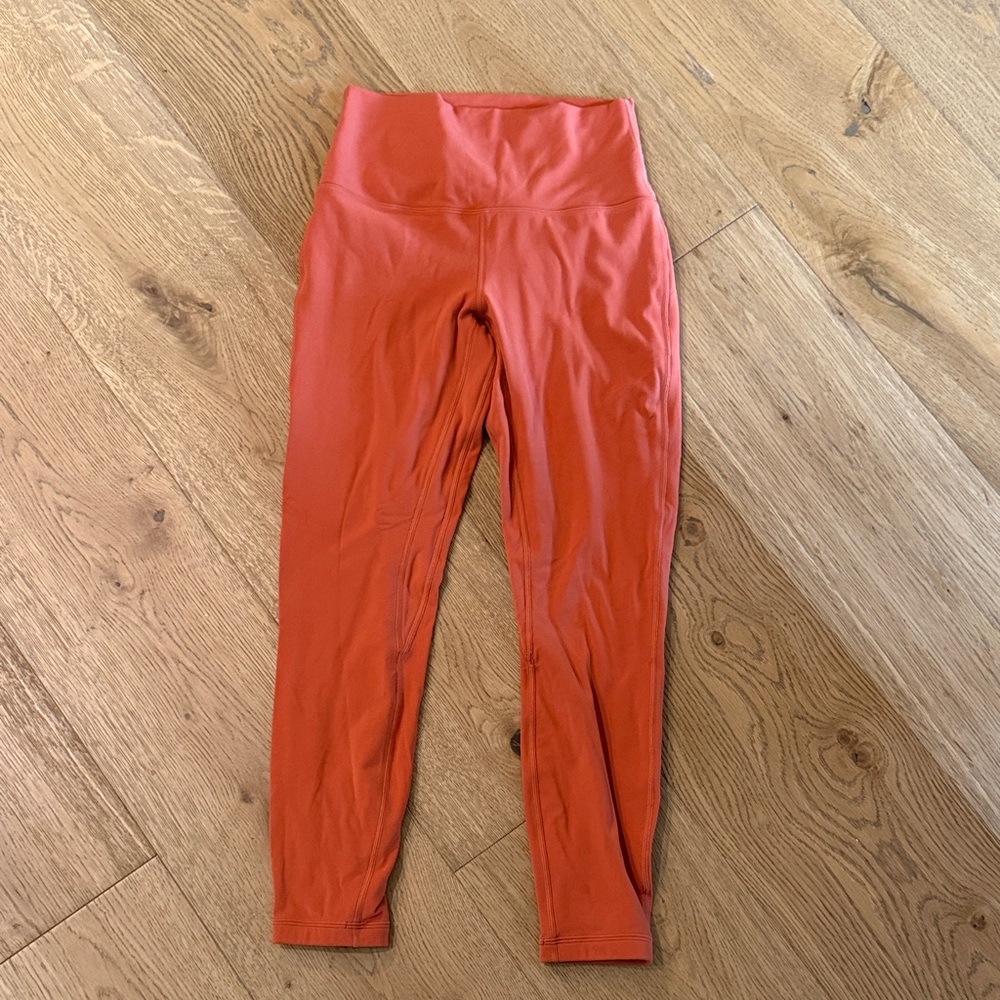 lululemon athletica High-Rise Leggings - Coral/Orange